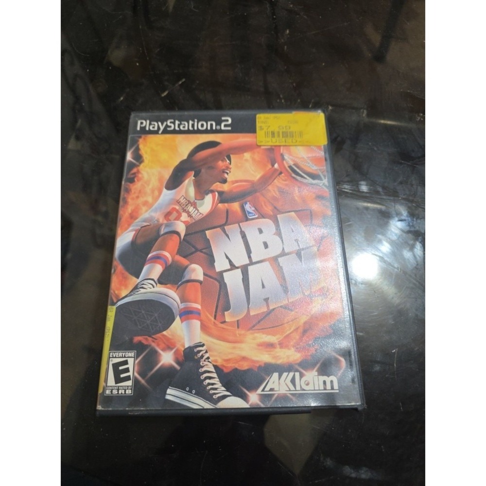 Nba Jam - Sony PlayStation 2 CIB Case, Manual, And Game